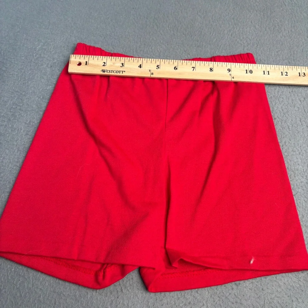 Vintage Chicago Bulls KIDS T-Shirt and Shorts Set Made in USA Red White M 5-6